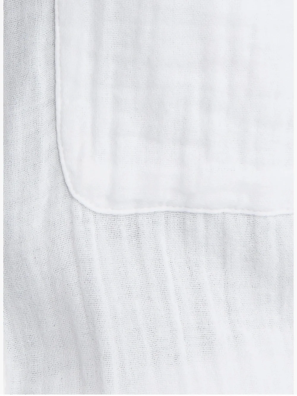 Rails Ellis Organic Cotton Gauze Button Up Shirt White Long Sleeve Women’s L - Picture 6 of 10